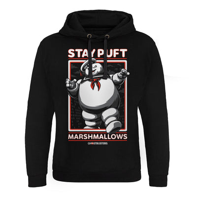 Ghostbusters - Stay Puft Marshmallows Epic Hoodie (Black)