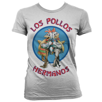 Breaking Bad - Los Pollos Hermanos Women T-Shirt (White)
