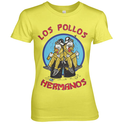 Breaking Bad - Walter & Jesse Hermanos Women T-Shirt (Yellow)