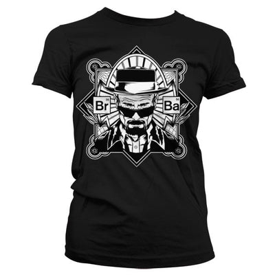 Breaking Bad - Br-Ba Heisenberg Women T-Shirt (Black)