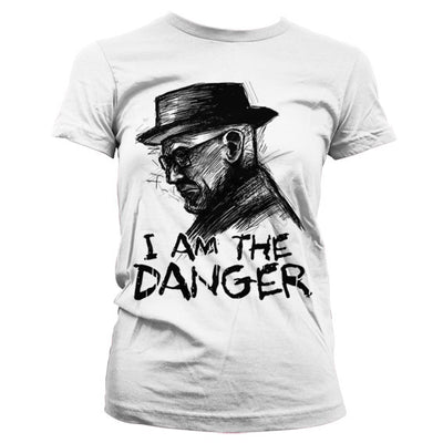 Breaking Bad - I Am The Danger Women T-Shirt (White)