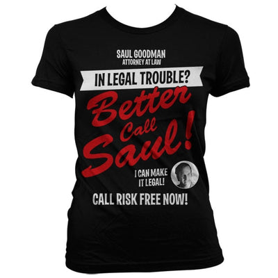 Breaking Bad - In Legal Trouble Women T-Shirt (Black)