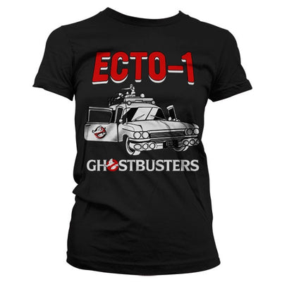 Ghostbusters - Ecto-1 Women T-Shirt (Black)