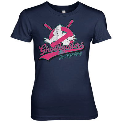 Ghostbusters - New York City Women T-Shirt (Navy)