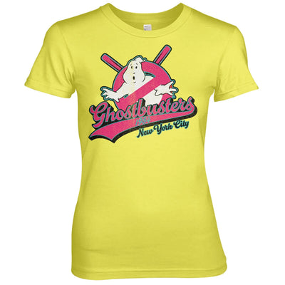 Ghostbusters - New York City Women T-Shirt (Yellow)