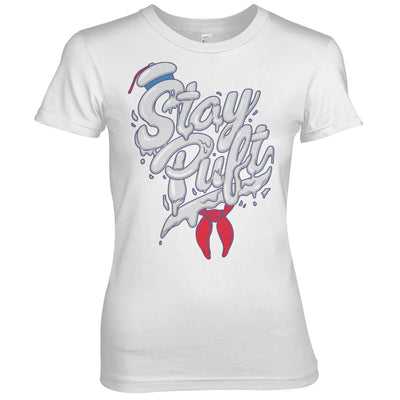 Ghostbusters - Stay Puft Women T-Shirt (White)