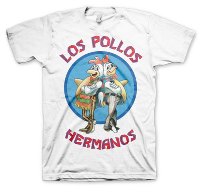 Breaking Bad - Los Pollos Hermanos Mens T-Shirt (White)