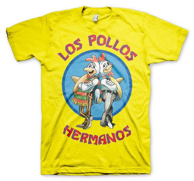 Breaking Bad - Los Pollos Hermanos Mens T-Shirt (Yellow)