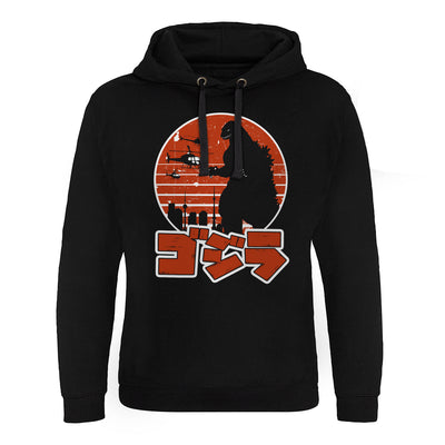 Godzilla - Japanese Logo Epic Hoodie (Black)