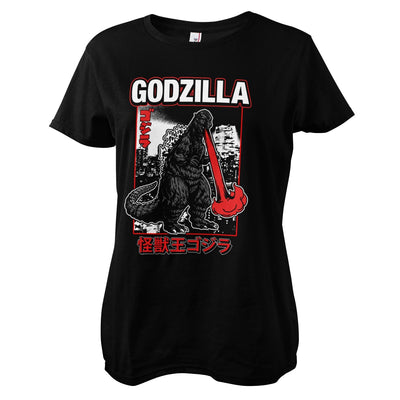 Godzilla - Atomic Breath Women T-Shirt (Black)