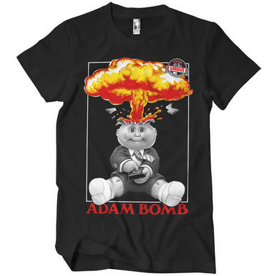 Garbage Pail Kids - Adam Bomb Big & Tall Mens T-Shirt (Black)