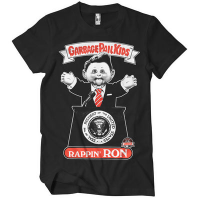 Garbage Pail Kids - Rappin' Ron Big & Tall Mens T-Shirt (Black)