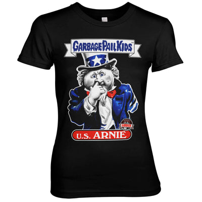 Garbage Pail Kids - U.S. Arnie Women T-Shirt (Black)