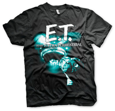 E.T. - Duotone Big & Tall Mens T-Shirt (Black)