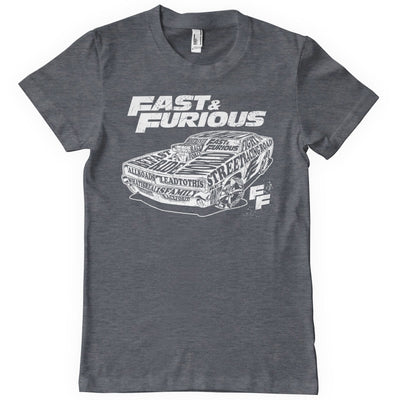 Fast & Furious - Fluid Of Speed Mens T-Shirt