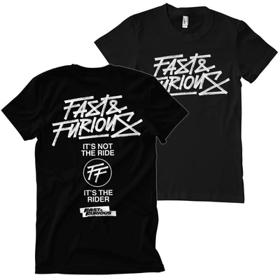 Fast & Furious - Rider Big & Tall Mens T-Shirt (Black)