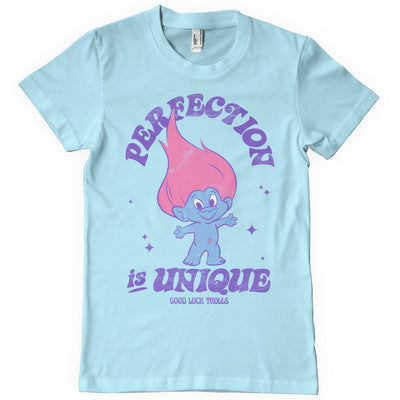 Good Luck Trolls - Perfection Is Unique Mens T-Shirt
