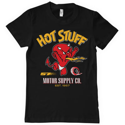 Hot Stuff - Motor Supply Co Mens T-Shirt (Black)