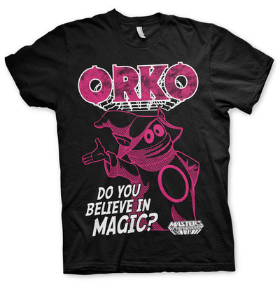 Masters of the Universe - Orko - Do You Believe In Magic Mens T-Shirt (Black)