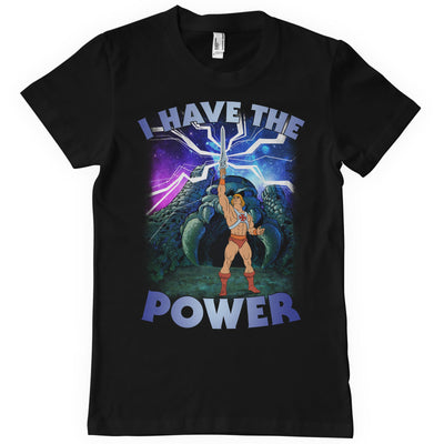 Masters of the Universe - He-Man - I Have The Power Mens T-Shirt (Black)