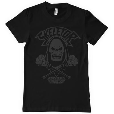 Masters of the Universe - Skeletor Black On Black Mens T-Shirt (Black)
