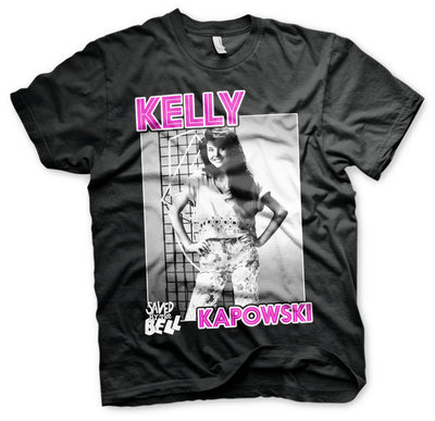 Saved By The Bell - Kelly Kapowski Mens T-Shirt (Black)