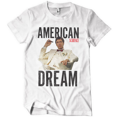 Scarface - American Dream Mens T-Shirt (White)