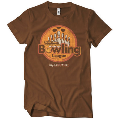 The Big Lebowski - Southern California Bowling League Mens T-Shirt