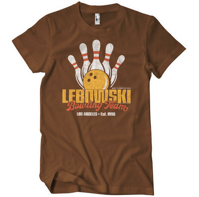 The Big Lebowski - T-shirt de l'équipe de bowling Lebowski pour hommes