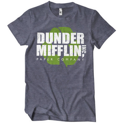 The Office - Dunder Mifflin Recycle Logo Mens T-Shirt