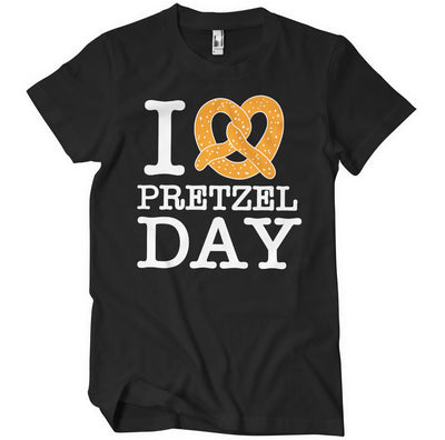 The Office - I Love Pretzel Day Mens T-Shirt (Black)