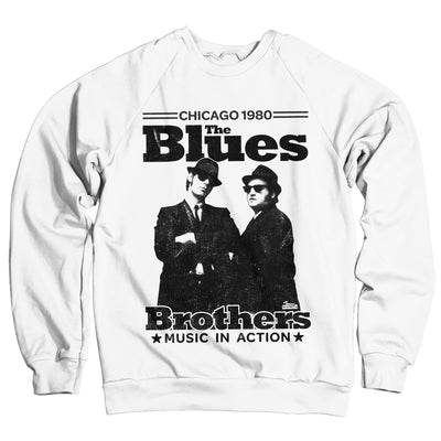 The Blues Brothers - Chicago 1980 Sweatshirt (White)