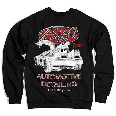 Back To The Future - Biff's Automotive Detailing Sweatshirt (Black)