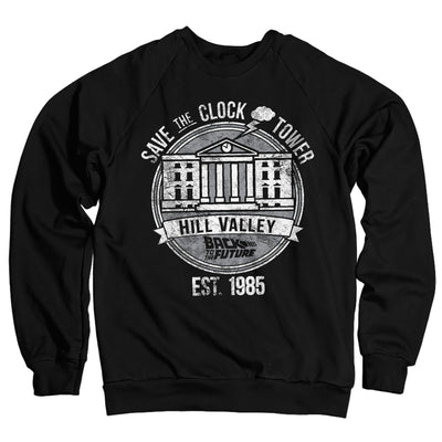 Back To The Future - Save The Clock Tower Sweatshirt (Black)