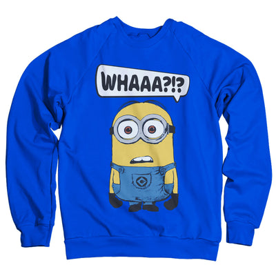 Minions - Whaaa?!? Sweatshirt (Blue)