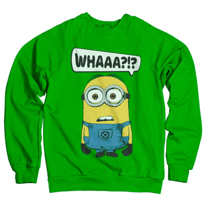 Minions - Whaaa?!? Sweatshirt (Green)