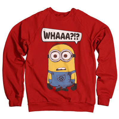 Minions - Whaaa?!? Sweatshirt (Red)