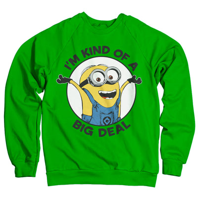 Minions - I'm Kind Of A Big Deal Sweatshirt (Green)