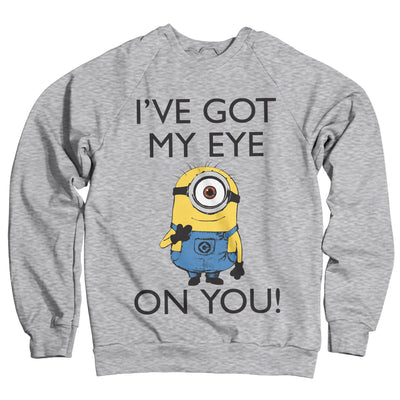 Minions - I Got My Eye On You Sweatshirt (Heather Grey)