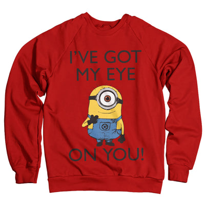 Minions - I Got My Eye On You Sweatshirt (Red)