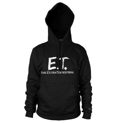E.T. - Extra-Terrestrial Distressed Hoodie (Black)