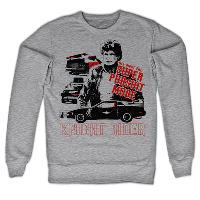 Knight Rider - Super Pursuit Mode Sweatshirt (Heather Grey)