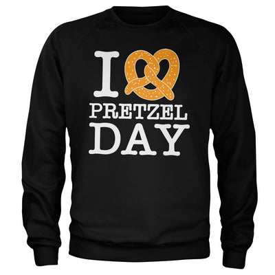 The Office - I Love Pretzel Day Sweatshirt (Black)