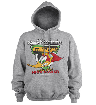 Woody Woodpecker - Garage Hoodie (Heather Grey)