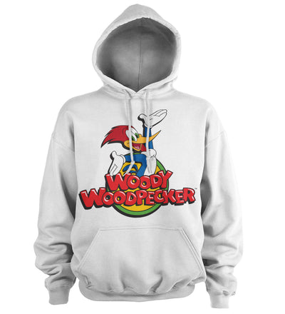 Woody Woodpecker - Classic Logo Hoodie (White)