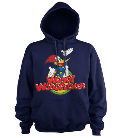 Woody Woodpecker - Classic Logo Hoodie (Navy)