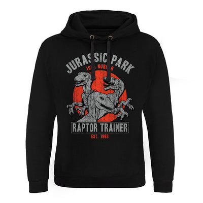 Jurassic Park - Raptor Trainer Epic Hoodie (Black)