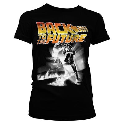 Back To The Future - Poster Women T-Shirt (Black)