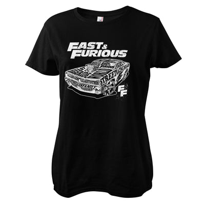 Fast & Furious - Fluid Of Speed Women T-Shirt
