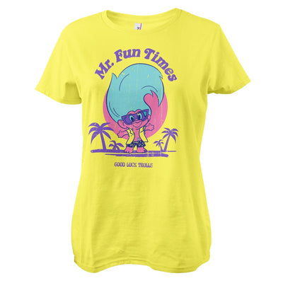 Bonne Chance Trolls - Mr Fun Times T-Shirt Femme